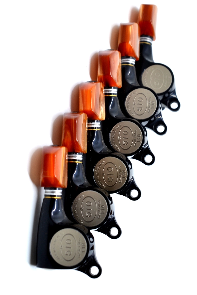 Gotoh SGS510Z-P8 Guitar Tuners 6L Black
